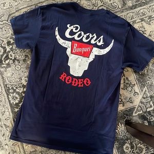 Coors banquet rodeo T-shirt